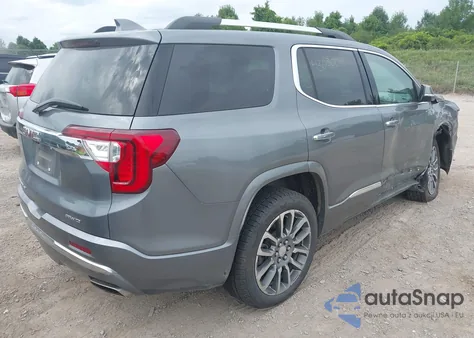 2021 GMC Acadia Awd Denali из США, поврежденный, VIN 1GKKNXLS4MZ184087
